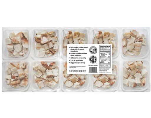 Fully Cooked Chicken Breast Bites, 3.2 oz, 10-count Fresh Additions