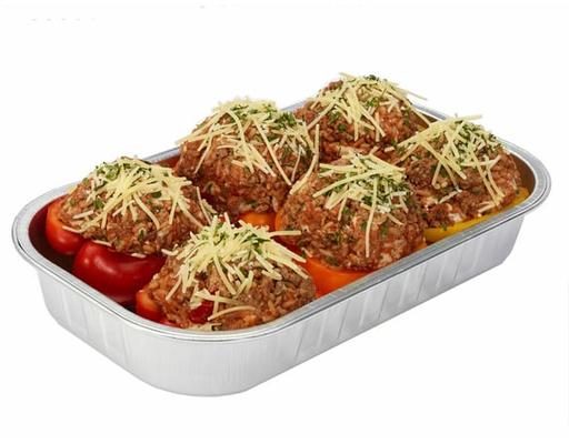 Stuffed Bell Peppers with Ground Beef & Rice, average weight 2 lbs Kirkland Signature