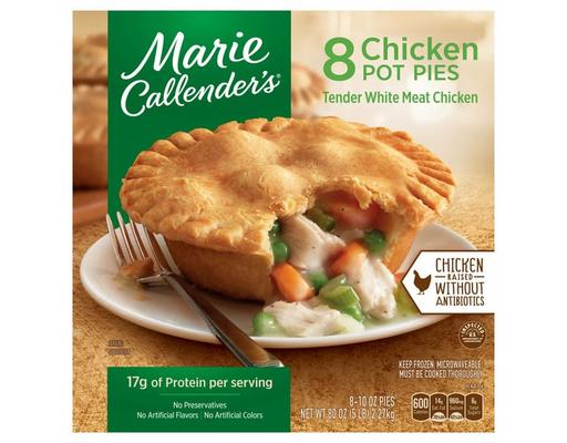 Chicken Pot Pies, 10 oz, 8-count Marie Callender's