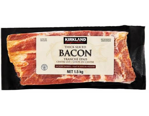 Thick Sliced Bacon, 1.5 lbs, 2-count Kirkland Signature