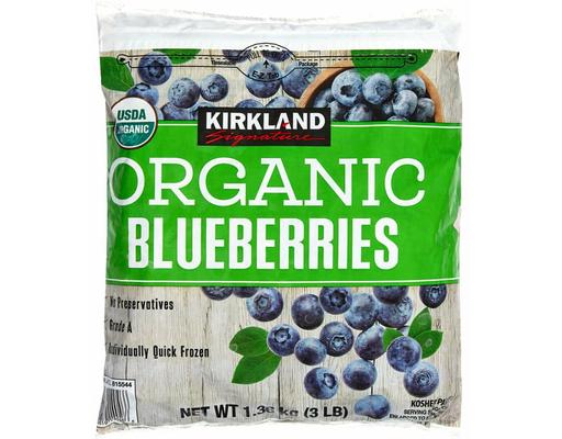 Organic Blueberries, 48 oz Kirkland Signature