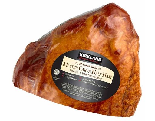 Applewood Smoked Master Carve Half Ham Kirkland Signature