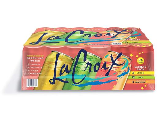 Sparkling Water Variety Pack, 12 oz, 24 pk LaCroix