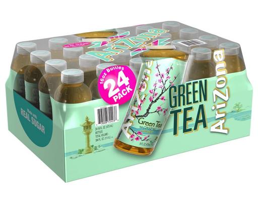 Green Tea with Ginseng & Honey, 16 fl oz (24-pk) Arizona