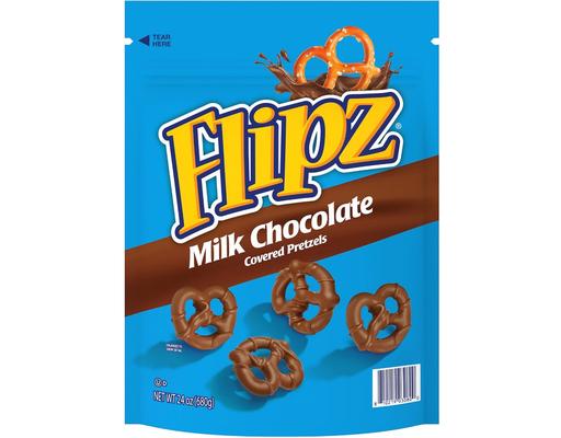Milk Chocolate Covered Pretzels, 24 oz Flipz