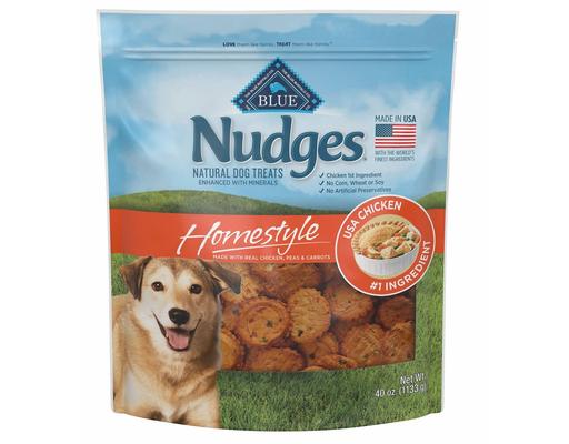 Nudges Natural Dog Treats, Homestyle, 40 oz Blue Buffalo