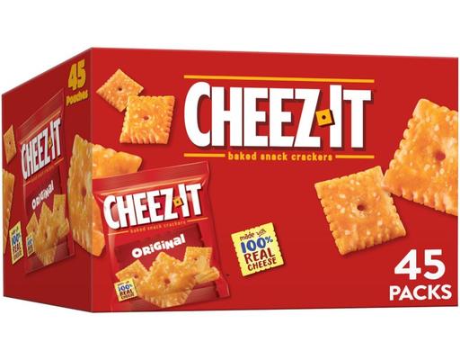 Crackers Baked Snacks, Original, 1.5 oz (45-pk) Cheez-It