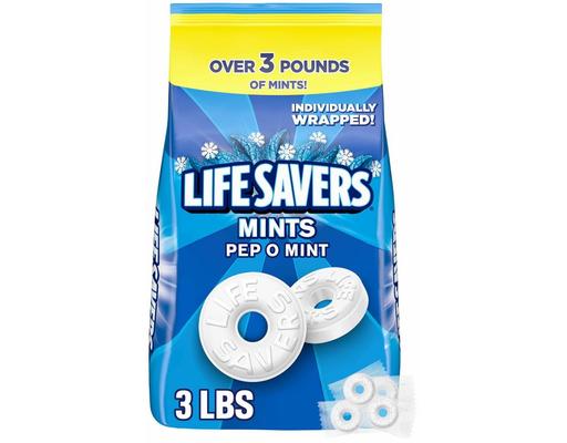Pep-O-Mint Breath Mints, 48 oz Life Savers