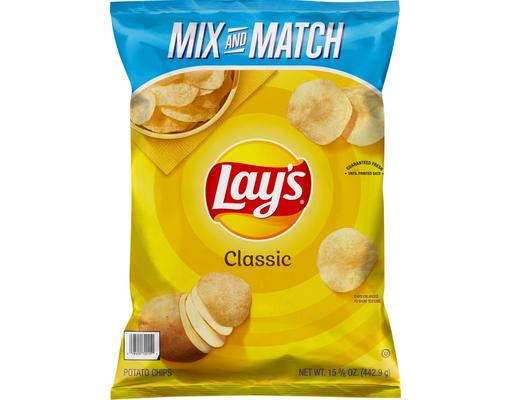 Classic Potato Chips, 15.625 oz Lay's
