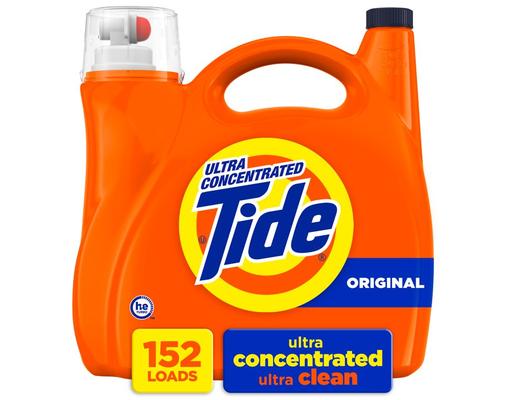 Ultra Concentrated Liquid Laundry Detergent, Original, 170 fl oz Tide