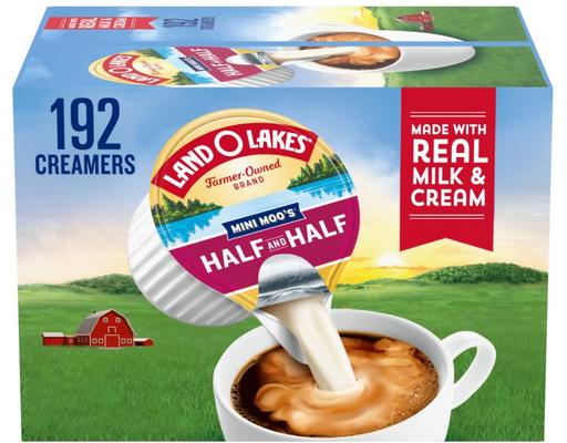 Mini Moo's Half & Half Creamers, 192 ct Land O'Lakes