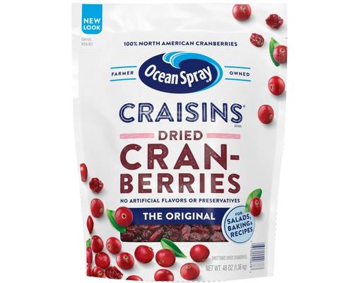 Craisins, Dried Cranberries, Original, 48 oz Ocean Spray