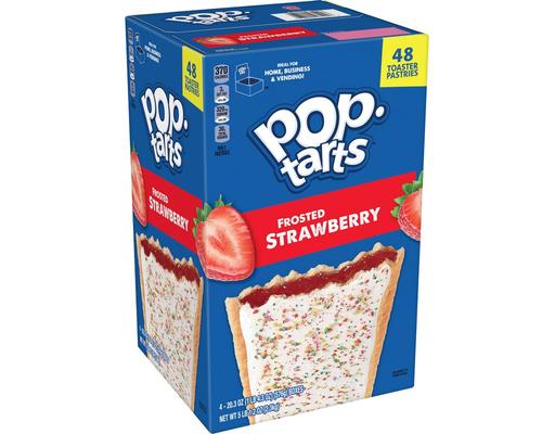 Toaster Pastries, Strawberry, 48 ct Pop-Tarts