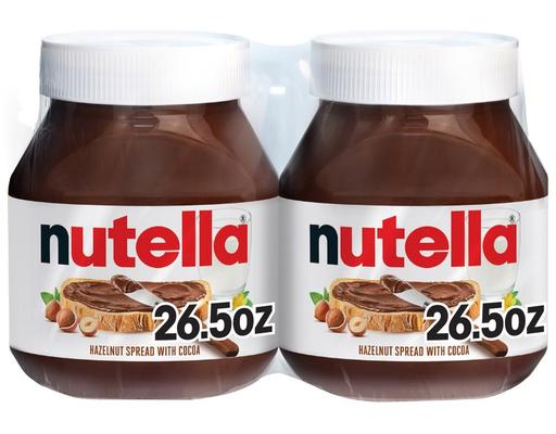 Hazelnut Chocolate Spread, 26.5 oz (2-pk) Nutella