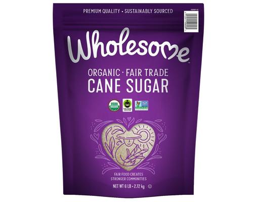 Organic Cane Sugar, 96 oz Wholesome