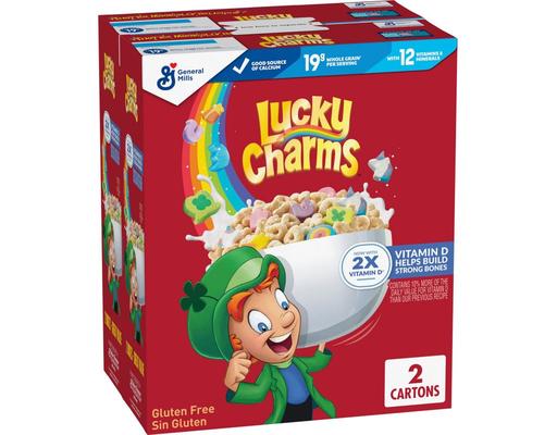 Cereal, 23 oz (2-pk) Lucky Charms