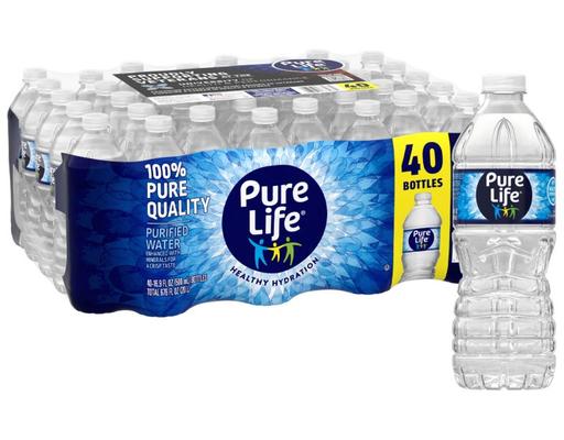 Purified Water, 16.9 fl oz (40-pk) Pure Life
