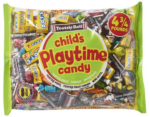 Child's Playtime Candy, 76 oz Tootsie Roll