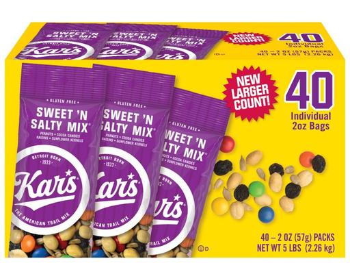 Sweet N' Salty Trail Mix, 2 oz (40-pk) Kar's