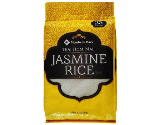 Thai Jasmine Rice, 25 Pound Member's Mark