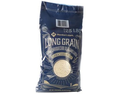 Long Grain Enriched Rice, 25 Pound Member's Mark