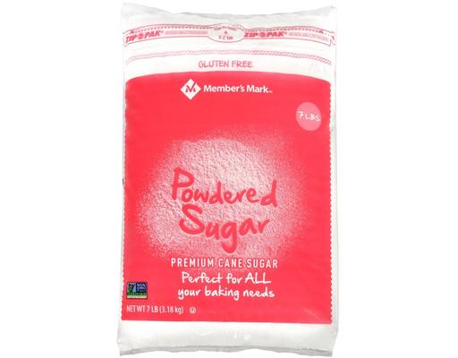 Premium Cane Powdered Sugar, 112 oz Member's Mark