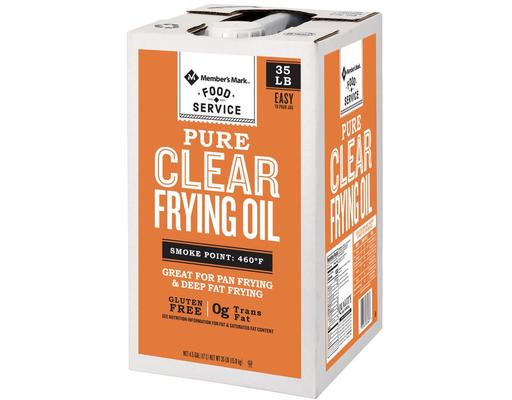 Pure Clear Frying Oil, 35 Pound Member's Mark