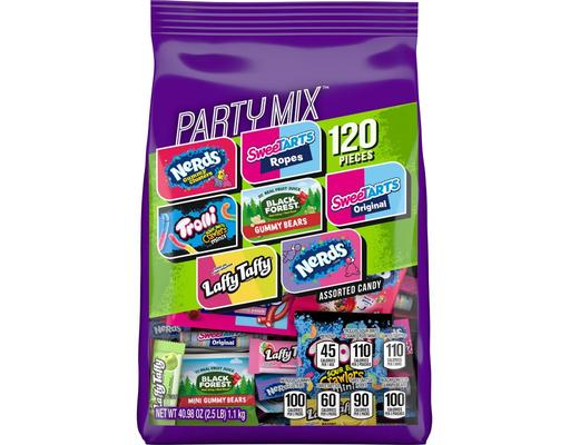 Party Mix Assorted Candy Bag, 120 ct Ferrara