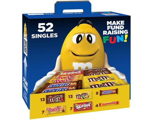 Mar's Candy Bars, Fundraiser-pk, 52 ct Mars