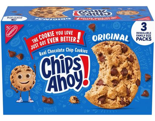 Chocolate Chip Cookies, 18.2 oz (3-pk) Chips Ahoy