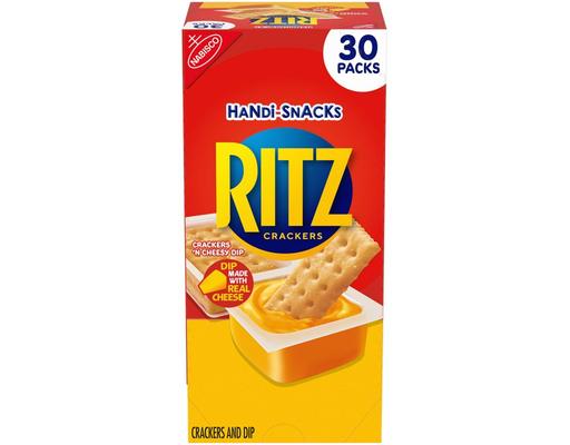 Handi-Snacks Crackers with Cheese Dip, 0.95 oz (30-pk) Ritz
