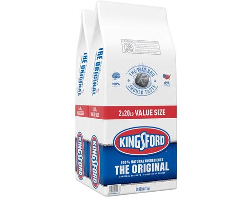 Original Charcoal Briquets, 20 Pound (2-pk) Kingsford