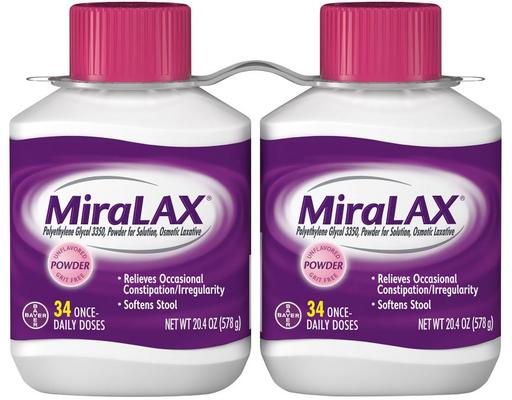Laxative Powder, 20.4 oz (2-pk) MiraLax