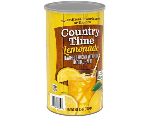 Flavored Drink Mix, Lemonade, 82.5 oz Country Time