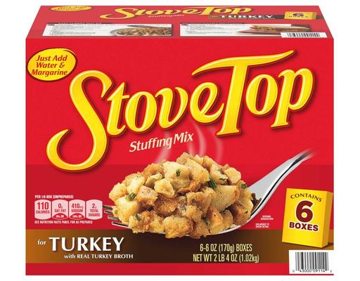 Turkey Stuffing Mix, 6 oz., 6 pk. Kraft
