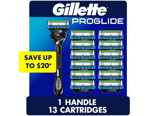 Proglide Razor Set, 1 Handle + 13 Blade Refills Gillette