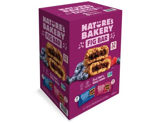 Fig Bars, Variety Pack, 2 oz (32-pk) Nature's Bakery