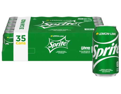 Soda Cans, 12 fl oz (35-pk) Sprite