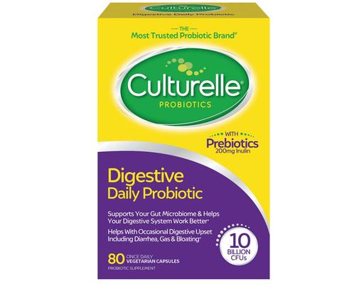 Digestive Daily Probiotic Capsules, 80 ct Culturelle