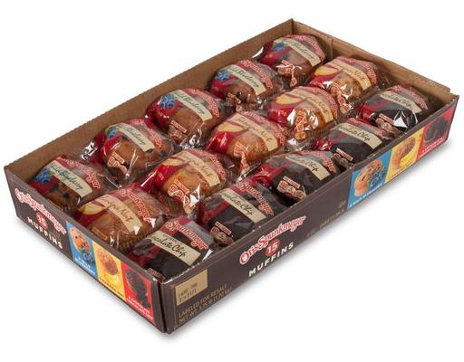 Muffins, Variety Pack, 4 oz (15-pk) Otis Spunkmeyer