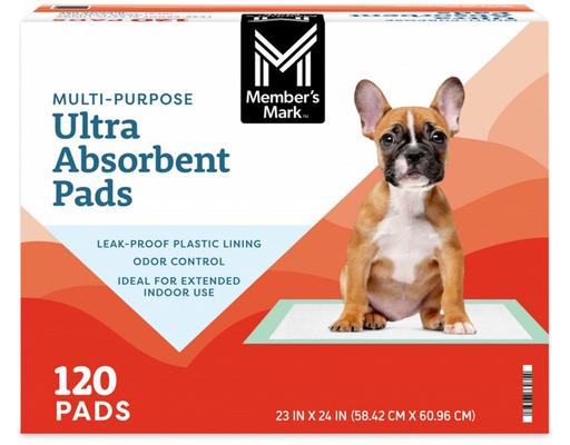 Multi-Purpose Ultra Absorbent Pads, 120 ctt Member's Mark