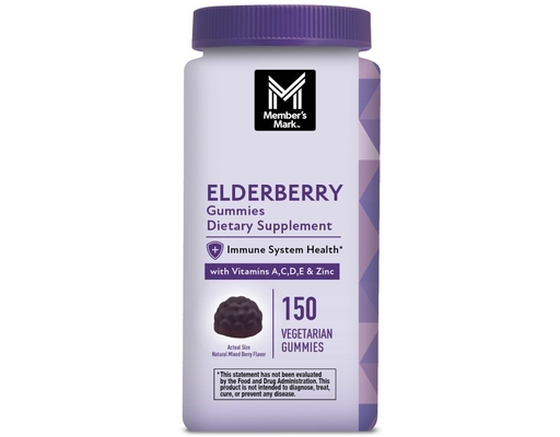 Elderberry Immune Health Gummies, 150 ct. Member's Mark