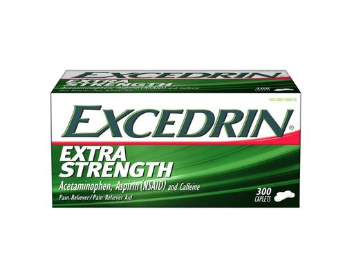 Extra Strength Pain Relief Caplets, 300 ct Excedrin