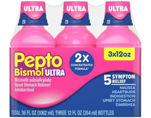 Ultra Liquid, 12 fl oz (3-pk) Pepto Bismol