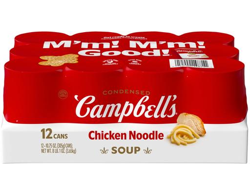 Condensed Soup, Chicken Noodle, 10.75 oz (12-pk) Campbell's