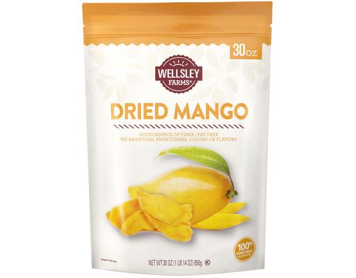 Dried Mango, 30 oz Wellsley Farms