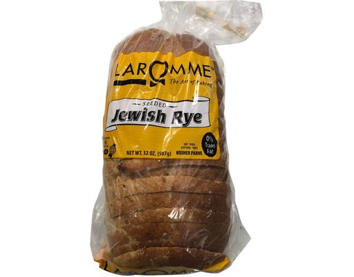 Seeded Jewish Rye Bread, 32 oz Laromme