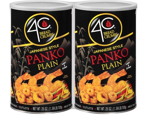 Bread Crumbs, Panko Plain, 25 oz (2-pk) 4C