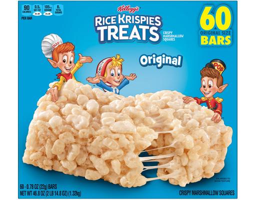Treats, Original, 0.78 oz (60-pk) Rice Krispies