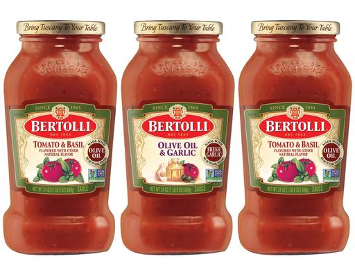 Tomato & Basil Sauce, 24 oz (3-pk) Bertolli